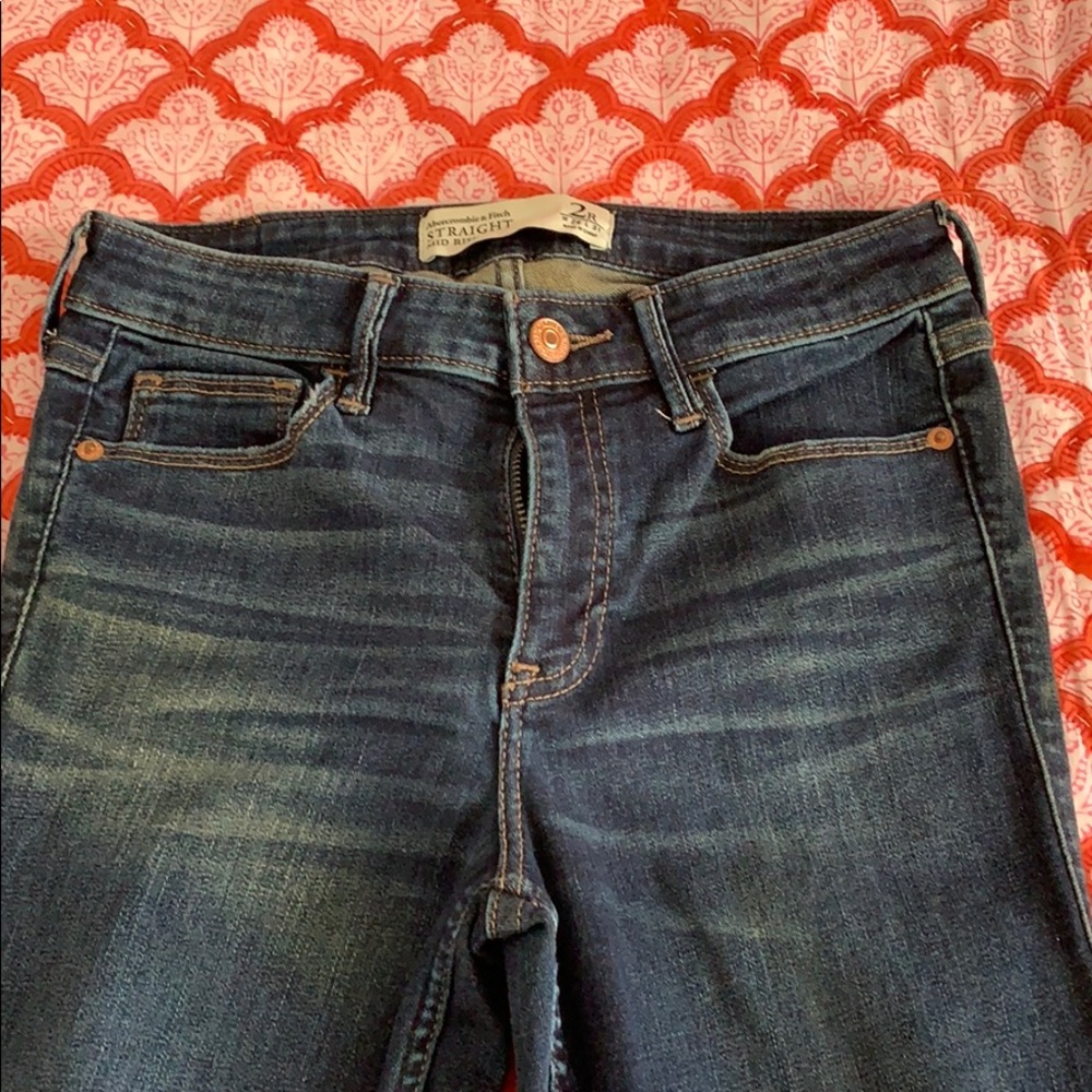 Abercrombie & Fitch mid rise jeans
